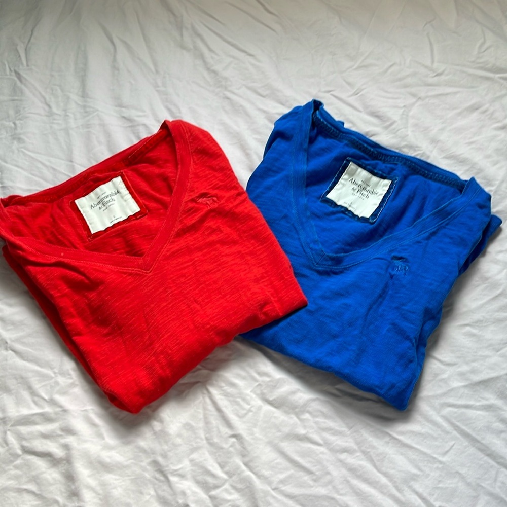 A&F long sleeve top set